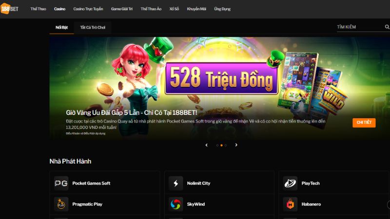 188BET hệ thống bảo mật nghiêm ngặt và CSKH chuyên nghiệp